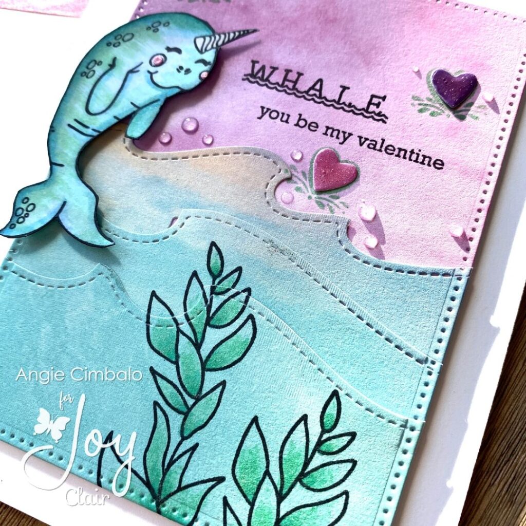 Valentine's Day Cards with You're s'Whale, Valentine Background, Best Buds & Love Languages