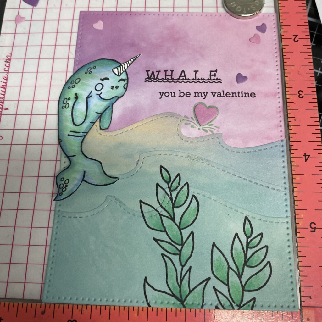 Valentine's Day Cards with You're s'Whale, Valentine Background, Best Buds & Love Languages