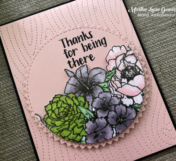 Martha’s Flowers Technique Card