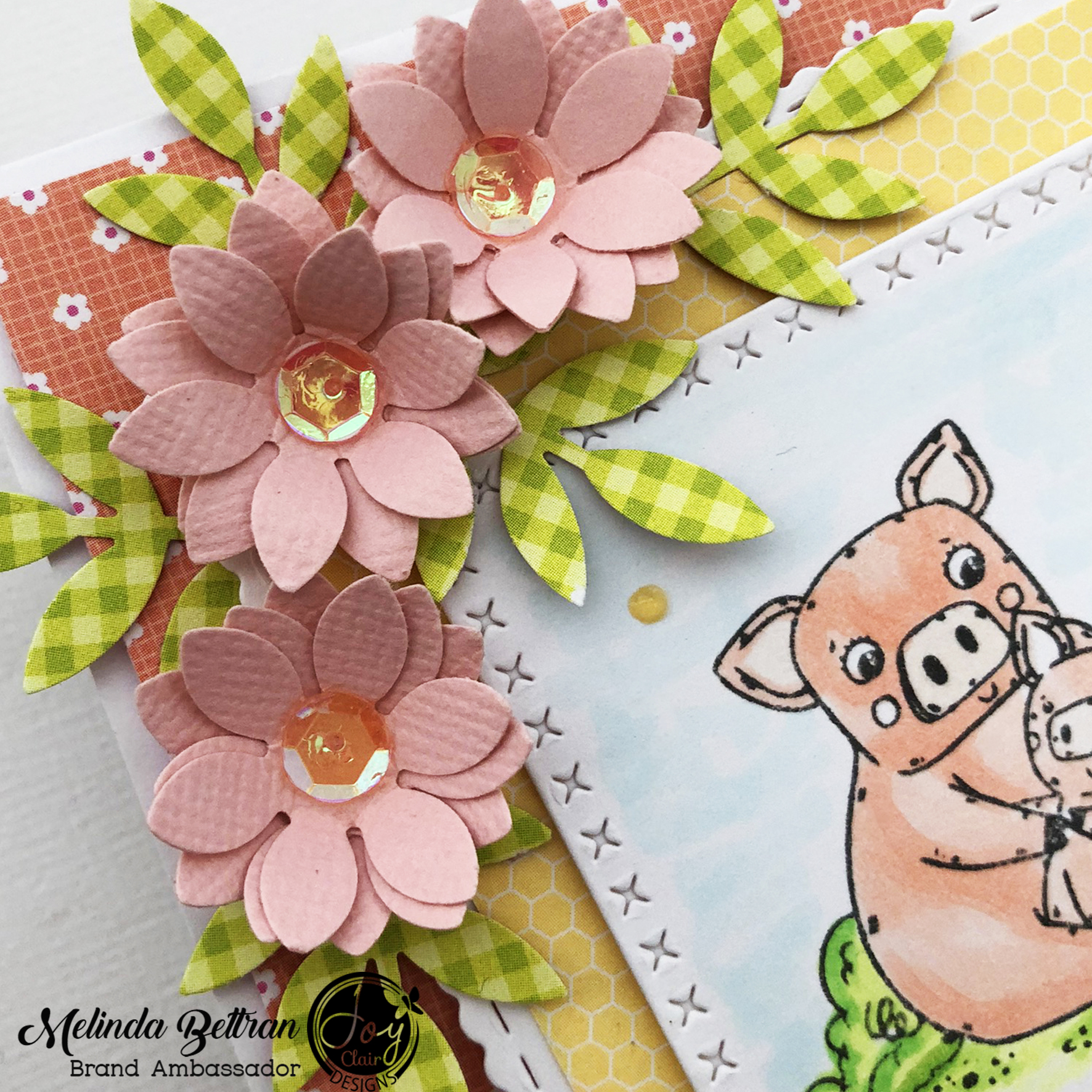 To embellish an easy diy mother's day card you can add cut flowers, sequins and drops in specific parts or layers.d sequins to this easy diy mother's day card makes it more special.