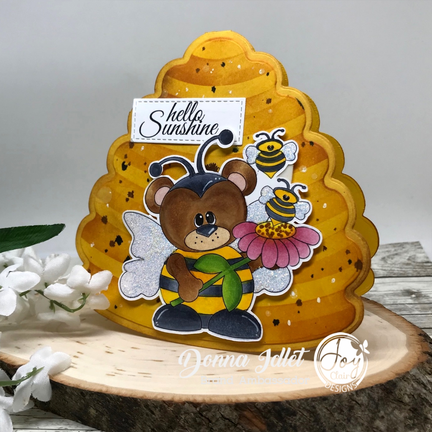 Bumble Bear Digital Stamp