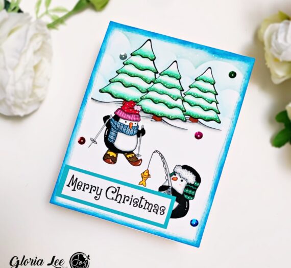 Cute holiday card with Santa’s Favorite