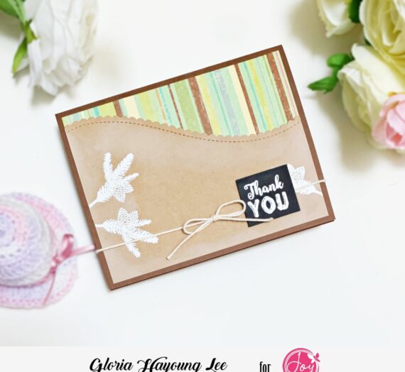 Rustic Thank you card