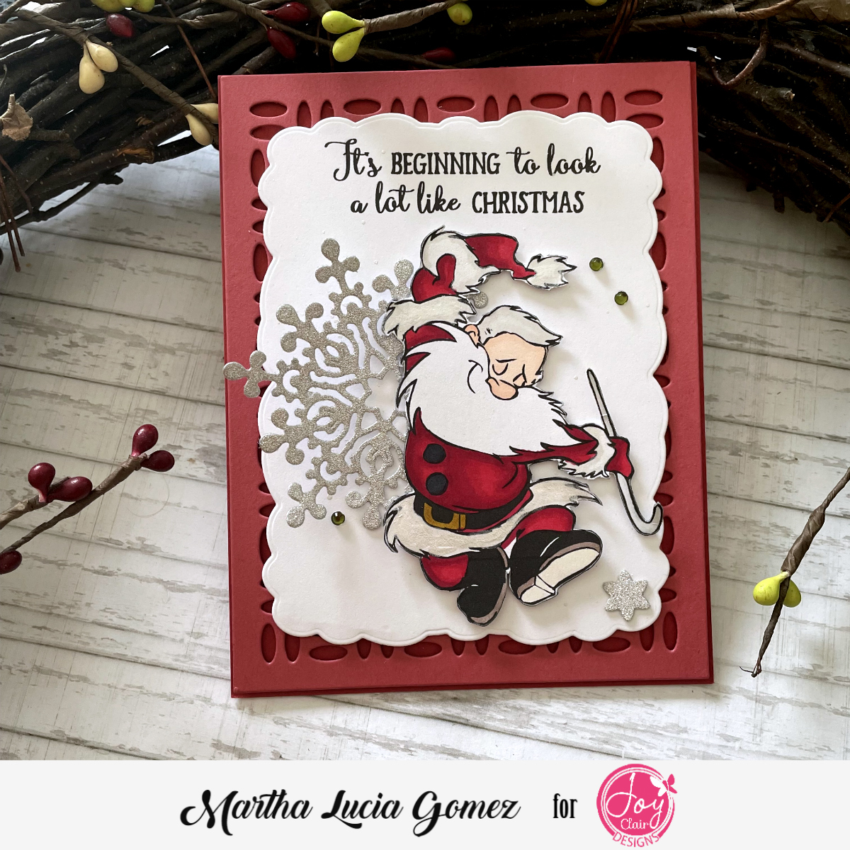 Love Santa a Christmas Card