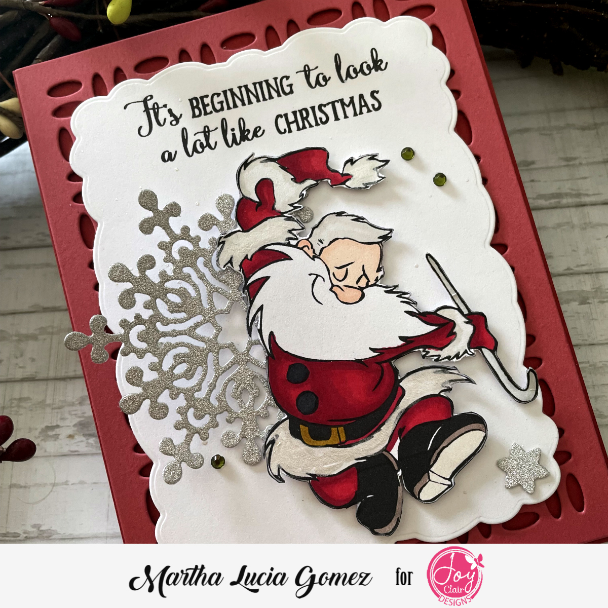 Love Santa a Christmas Card