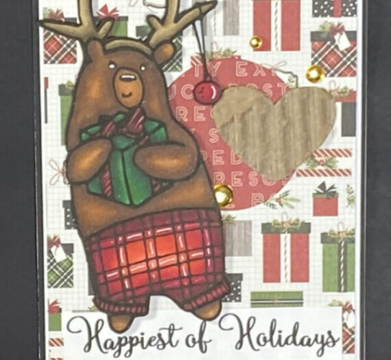 Making Memories Digital Stamp Set:  Christmas Bears!