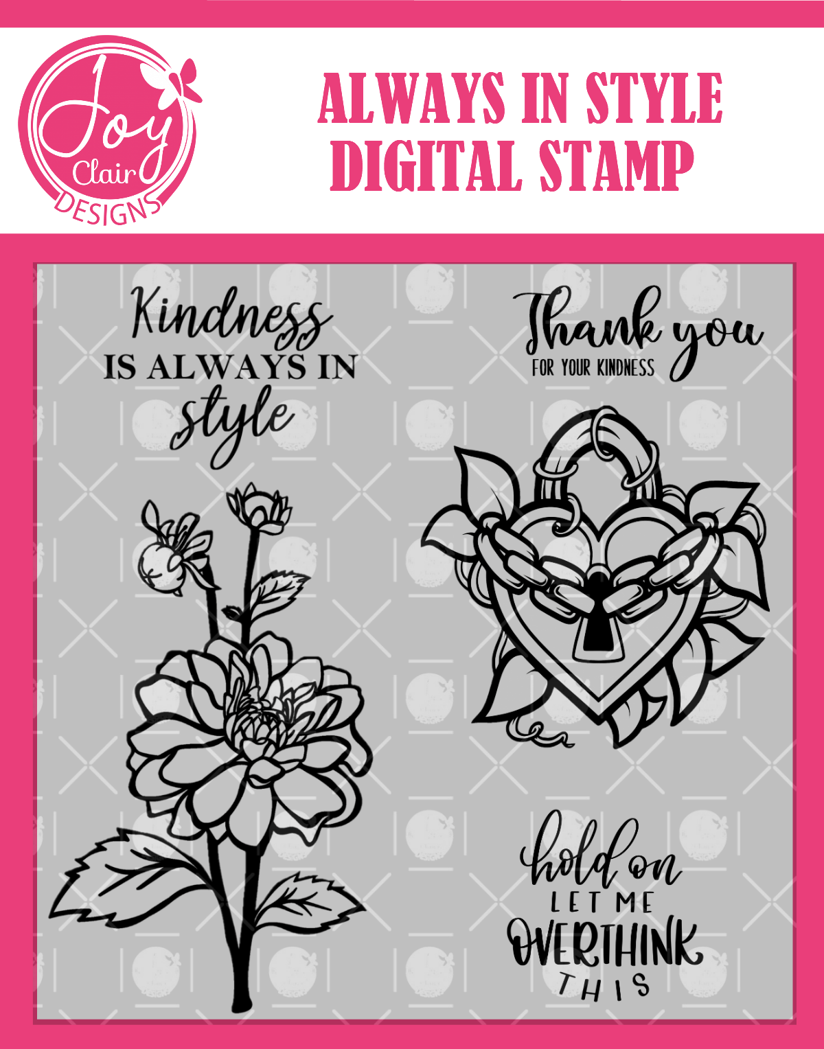 Always in Style digital stamp set