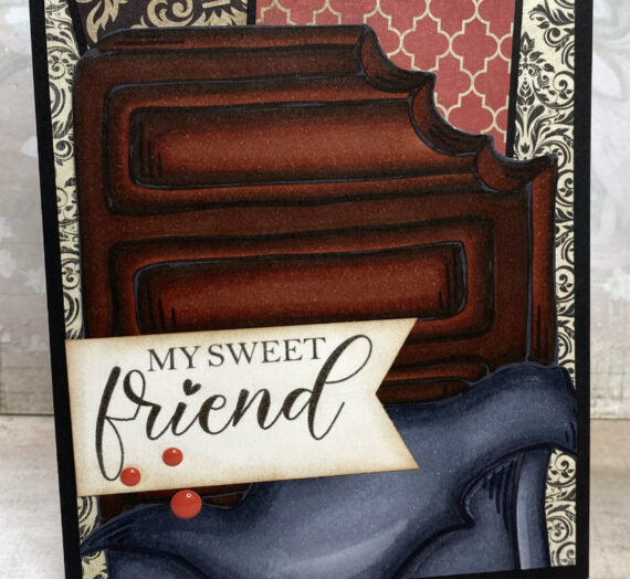 Sweet Friends Digital Stamps and Copic Coloring