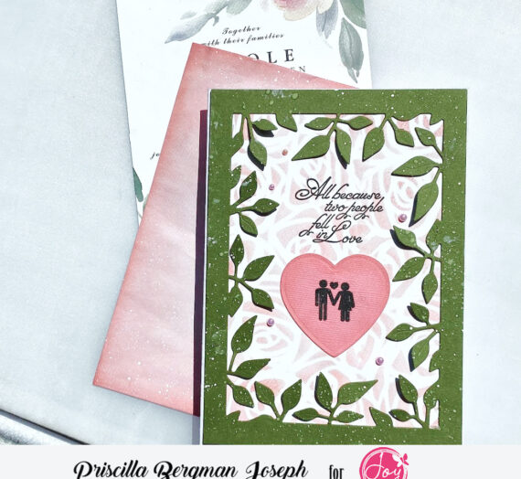 Finding Inspiration for a Wedding Card from the Invitation