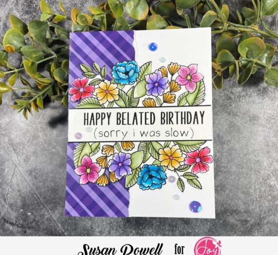 Quick and Easy Floral Card