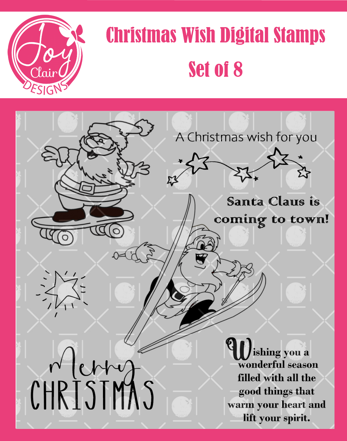 Christmas Wish Joy Clair Designs